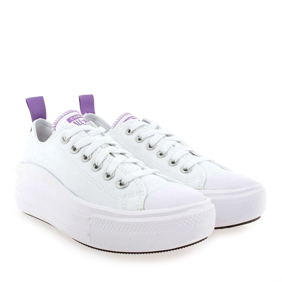 Converse  CTAS MOVE OX EV - Blanc Violet