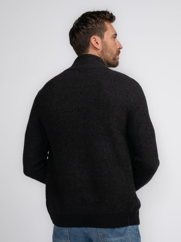 Petrol Industries Pullover in Schwarz günstig kaufen