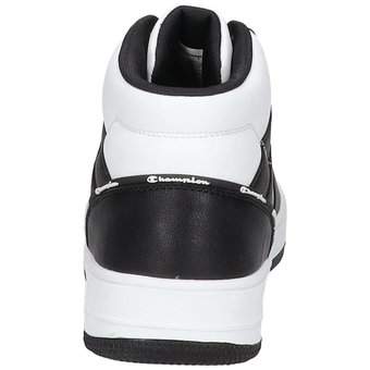 Champion Rebound 2.0 Mid Cut Sneaker in schwarz