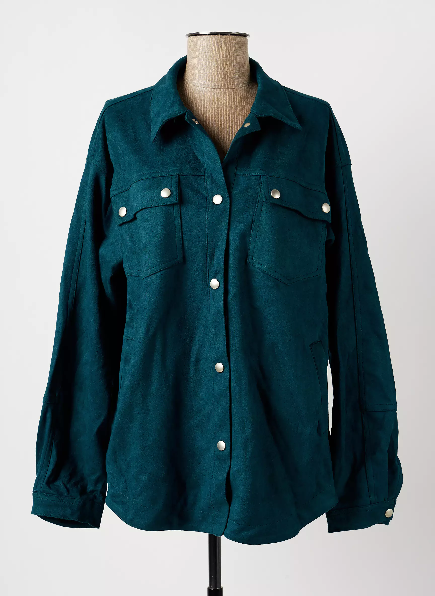 Feelhoo Vestecasual Femme couleur vert