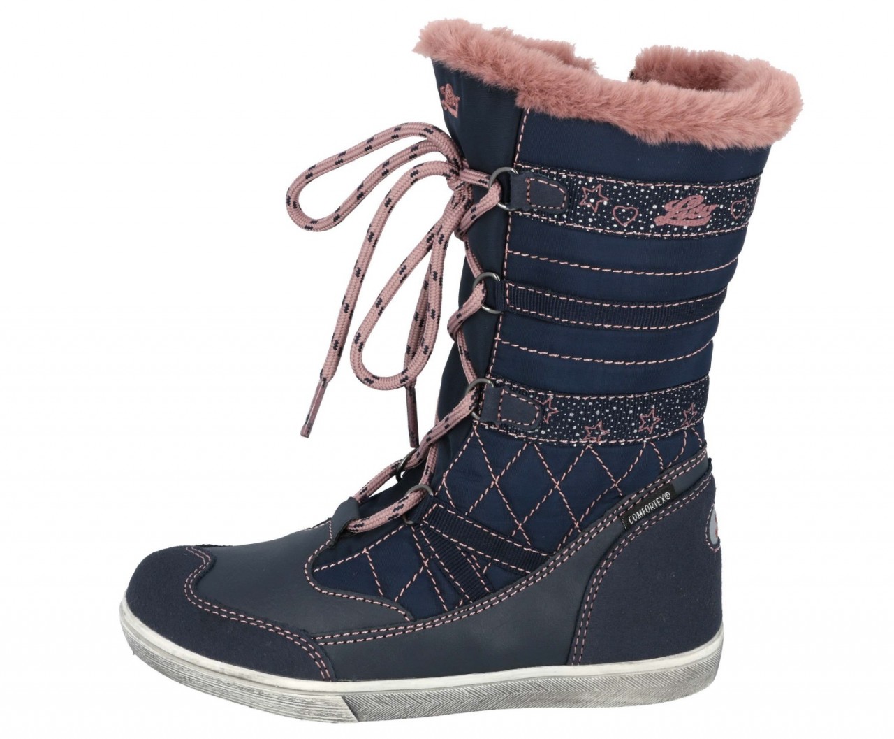 LICO Stiefel Mädchen blau
