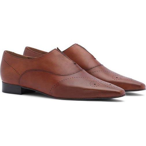 Lottusse Braunes Kalb Oxfords