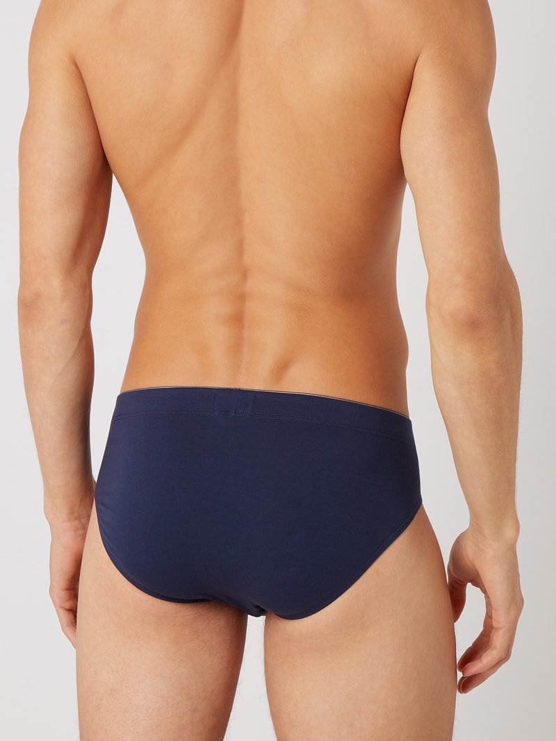 Slip mit Stretch-Anteil in dunkelblau