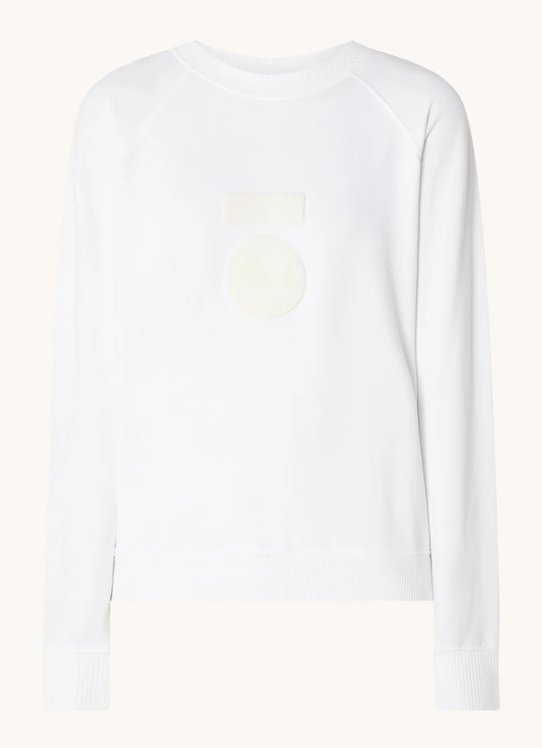 Felpa con logo 10DAYS, realizzata in cotone biologico.