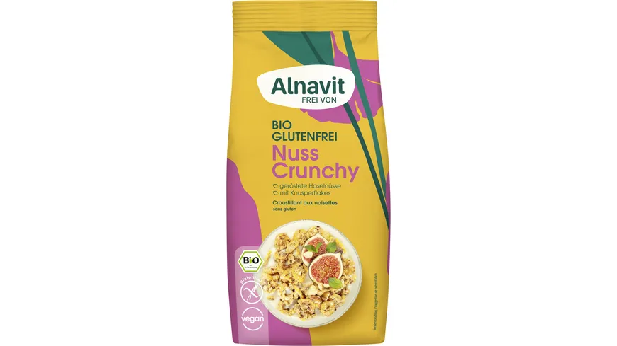 Alnavit Bio Nuss Crunchy glutenfrei 300 g