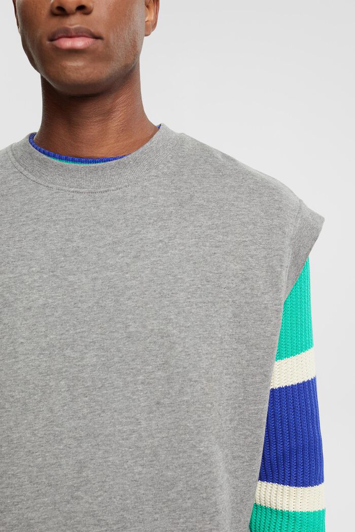 Ärmelloses Sweatshirt