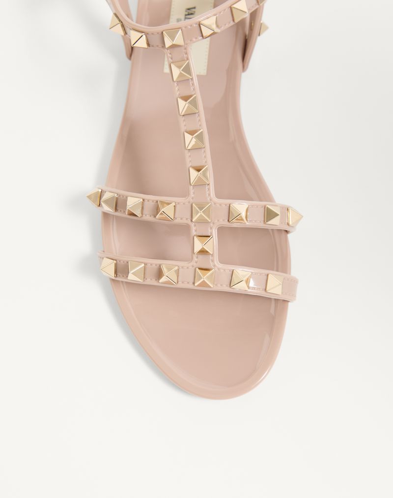 Sandália de borracha Rockstud Low