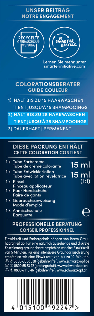 Tönung Bart 80 Dunkelbraun, 1 St