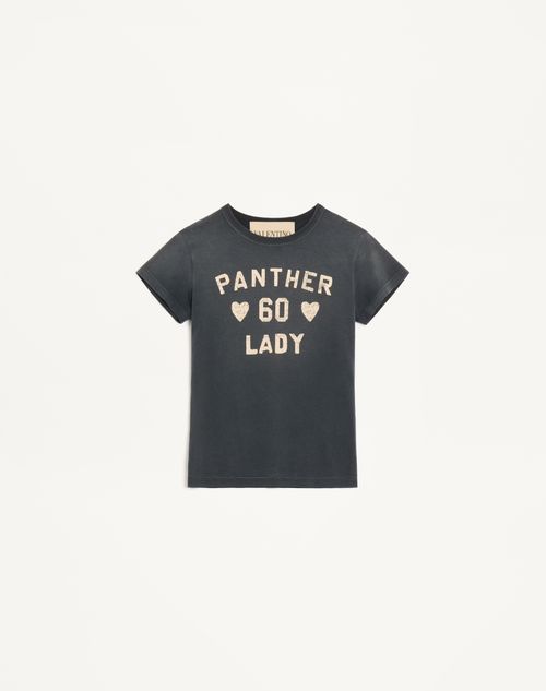 Camiseta de algodão estampada