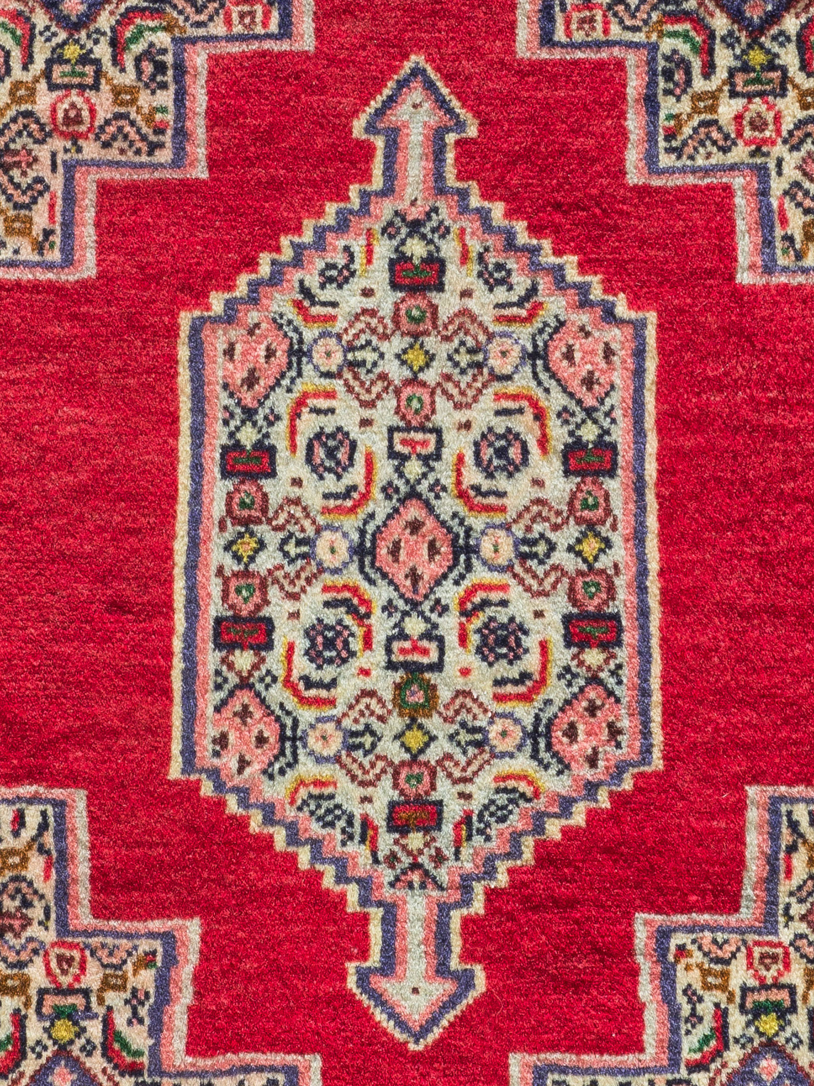Senneh ca. 68 x 100 cm, Unikat / Einzelstück