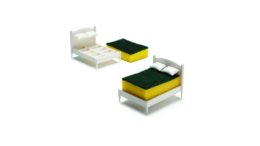 OTOTO Küchenschwammhalter Clean Dreams weiß