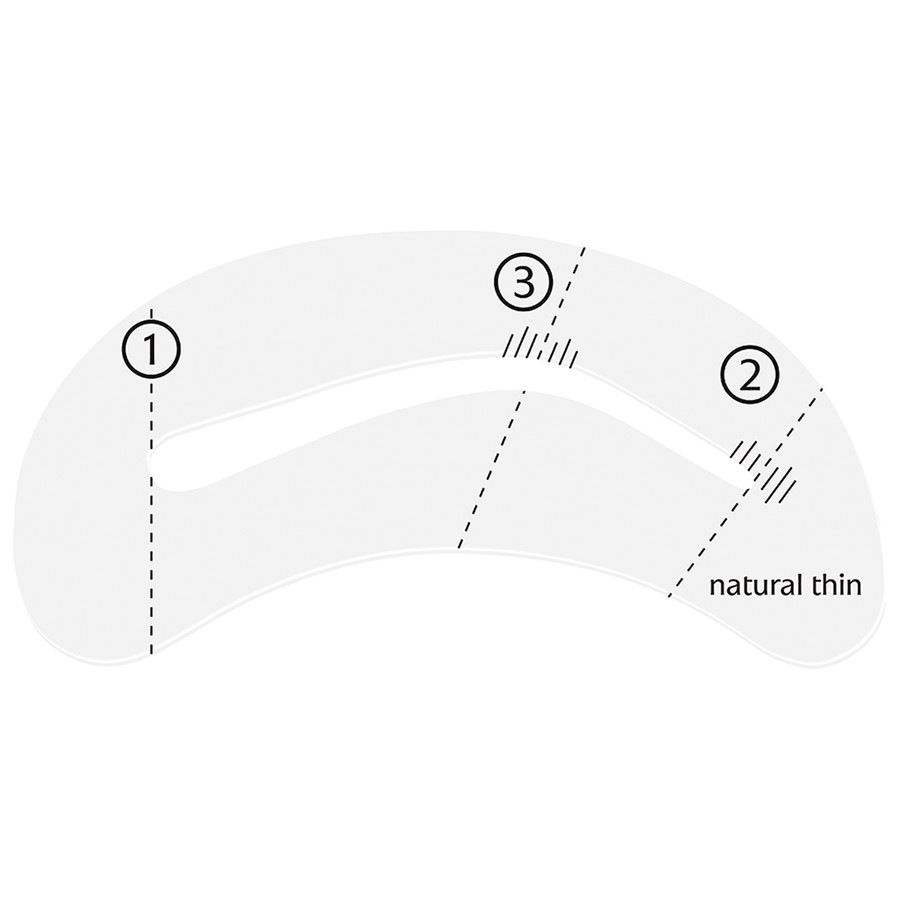 Eyebrow Stencil Set