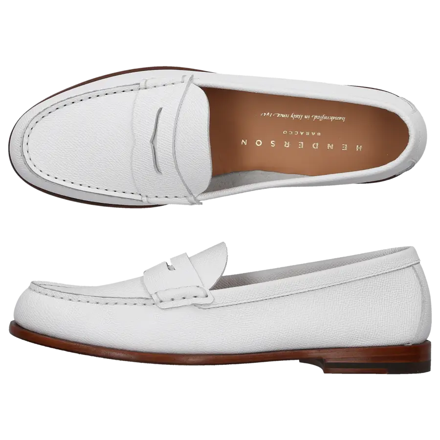 Henderson - Loafer MIA Saffiano - weiß