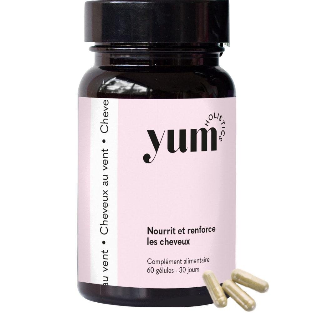 yum holistics Charbons Ardents Nourrit et renforce les cheveux