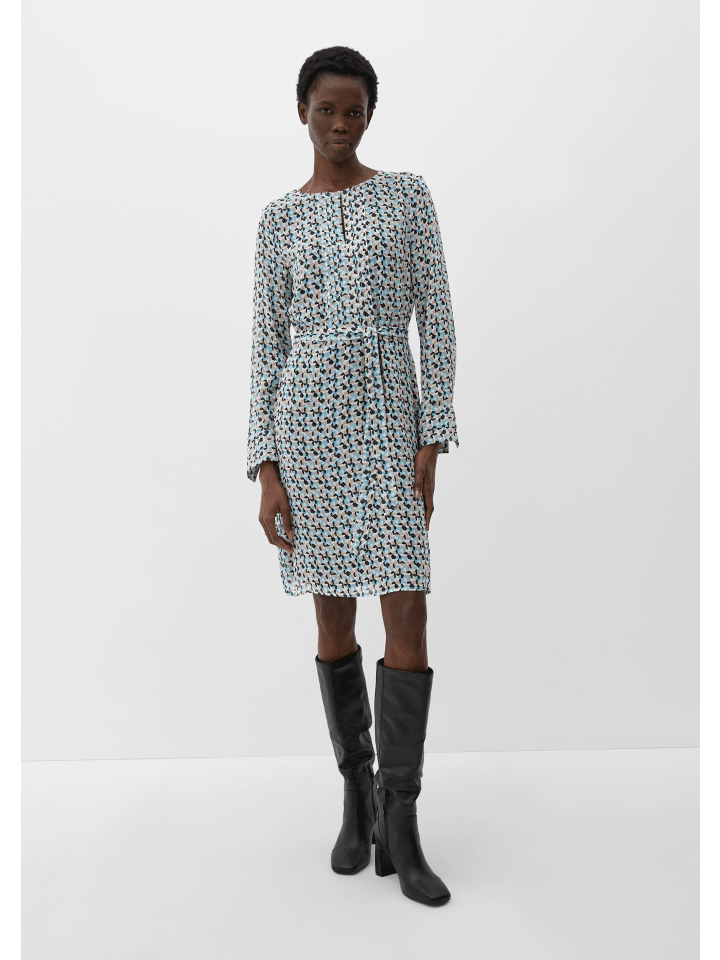 s.Oliver BLACK LABEL Kleid kurz in Creme günstig kaufen