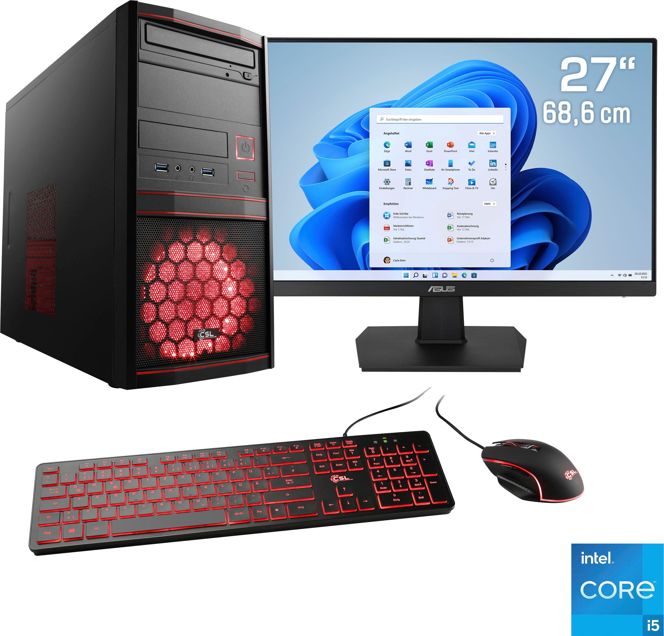 CSL Speed V25127 PC-Komplettsystem (27