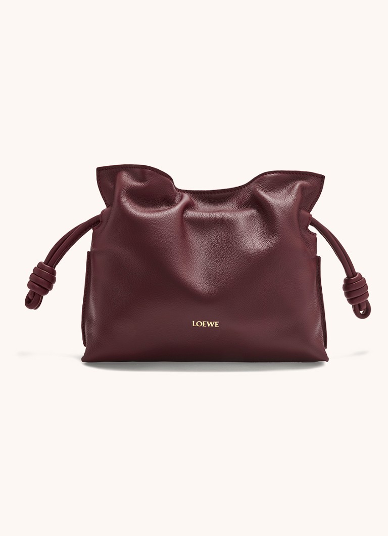 LOEWE Flamenco Mini sajūga soma no teļa ādas