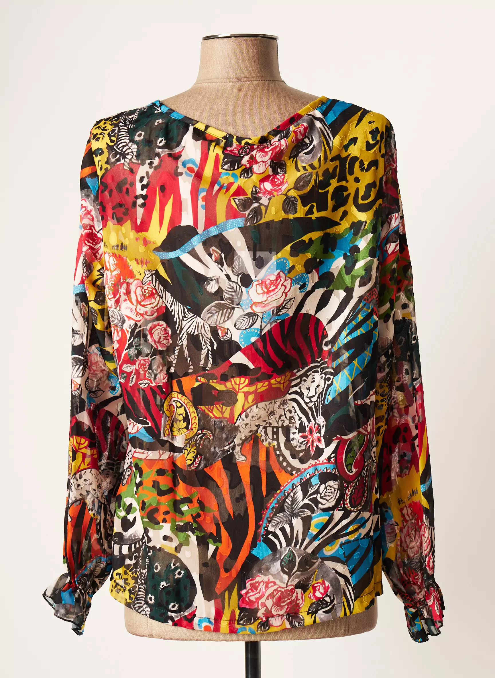 Maloka Blouses Femme couleur noir