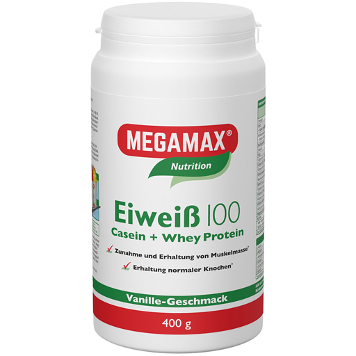 EIWEISS 100 Vanille Megamax Pulver  400 g  Pulver