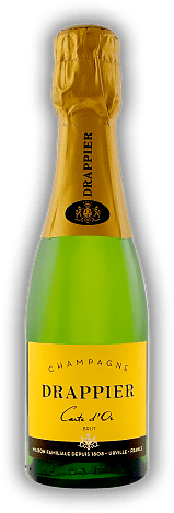 Drappier Carte d'Or Brut 0,2 Liter Drappier Carte d'Or Brut 0,2 Liter Champagner Drappier Carte d´Or Brut ist bei aller Frische eine sehr reiche Cuvée. 0,2	 Liter - Vol 12%