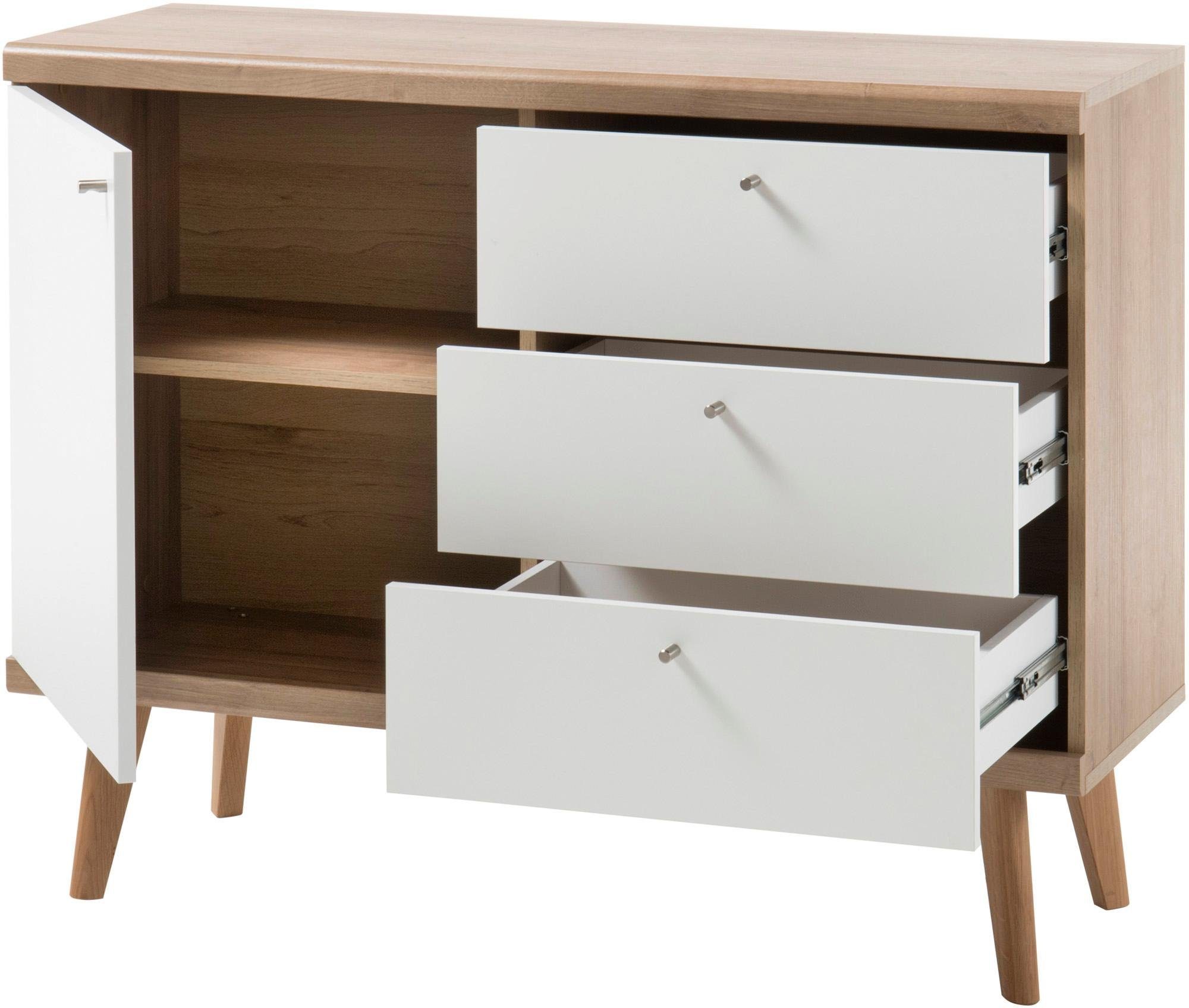 andas Sideboard Merle, Scandi Design, Breite 107 cm, aus der freundin Home Collection
