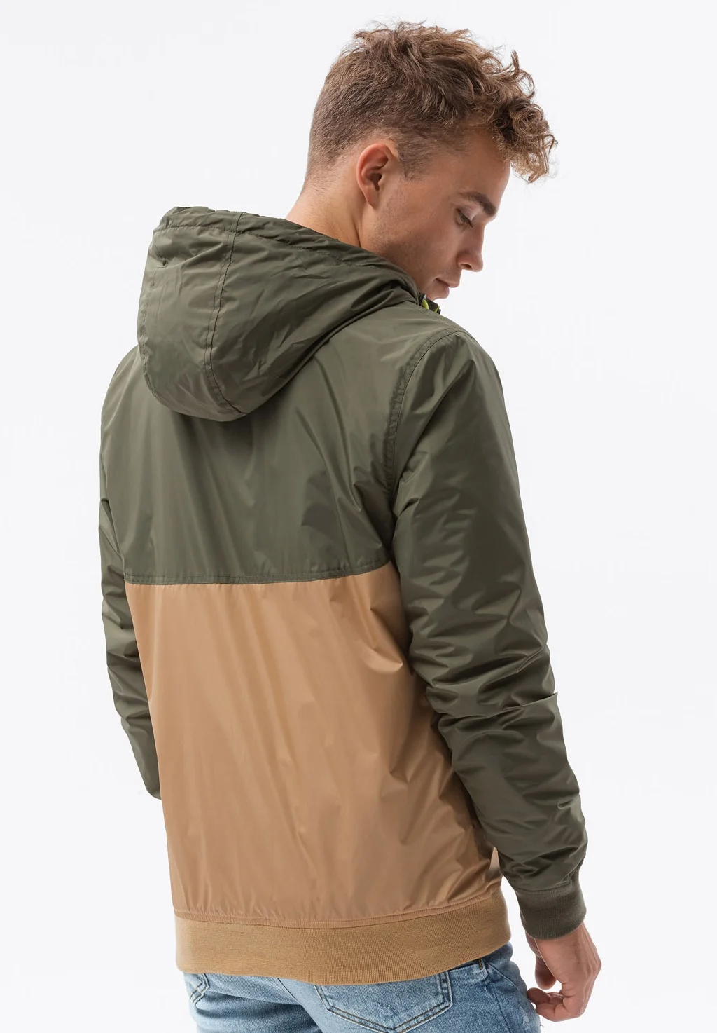 Chaqueta de entretiempo ombré