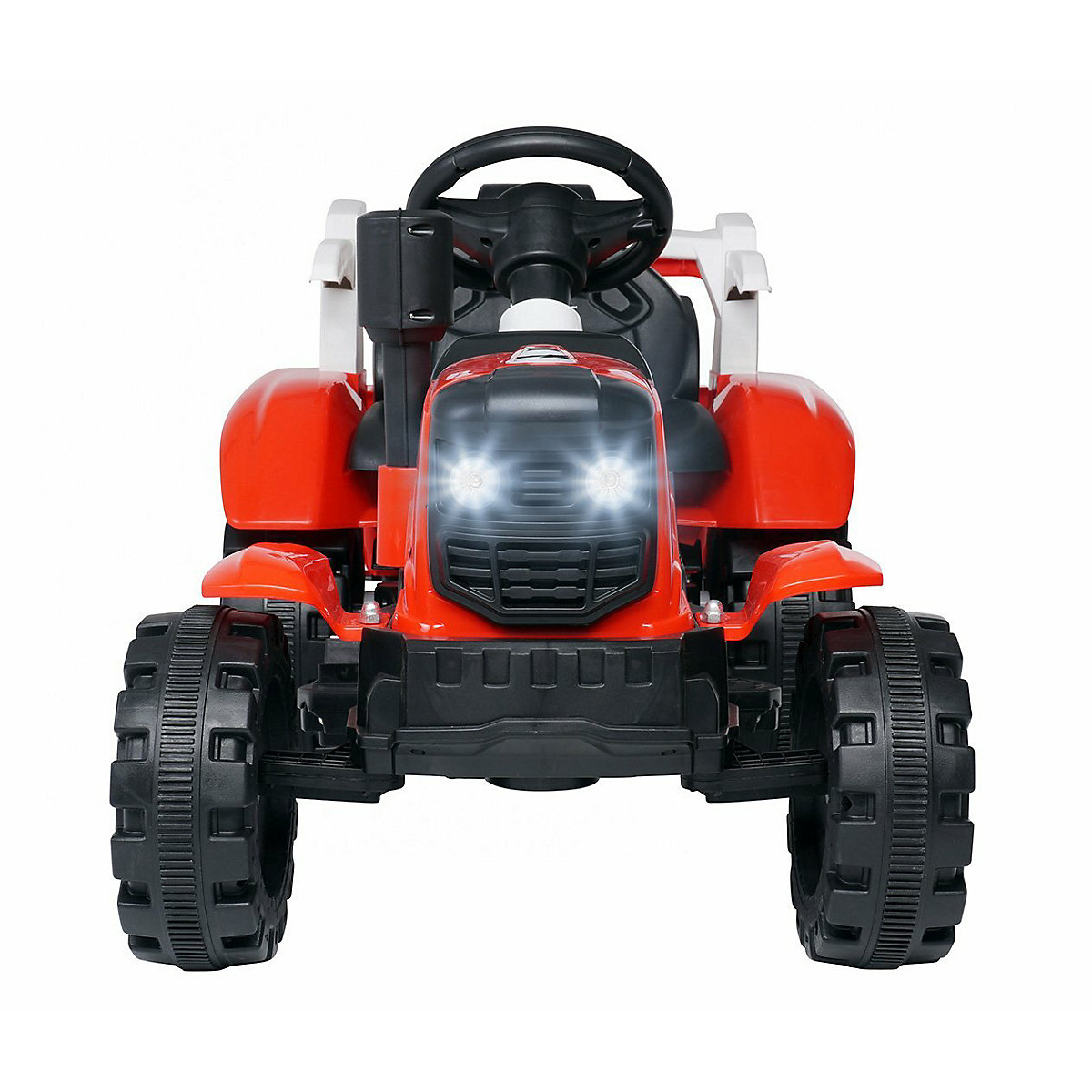 Kinder Elektroauto Traktor mit Anhänger - 2x25 Watt - Kinderauto mit Fernbedienung - Soundmodul