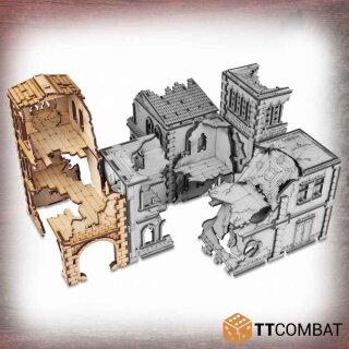 Ruined Modular Villetta Balcone Simona