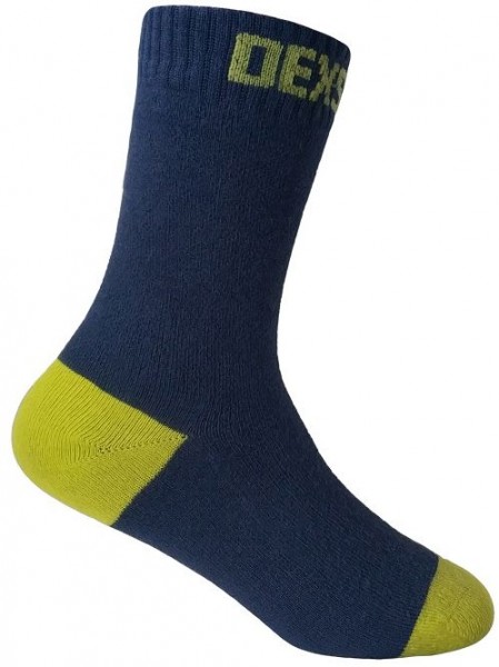 DexShell Kids ~ wasserdichte Socke ~ Smart Sock ~ navy/lime