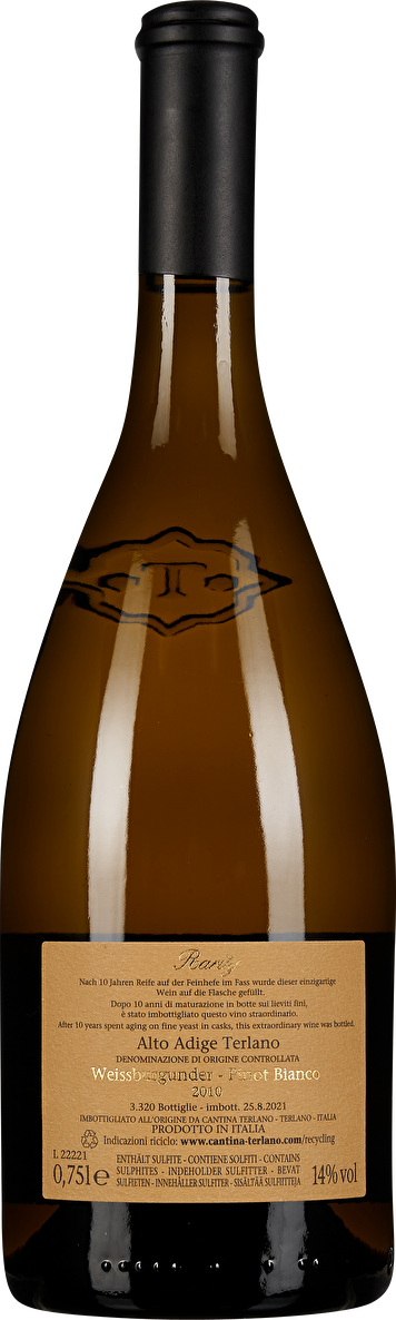 Kellerei Terlan Pinot Bianco Rarity Terlan 2010