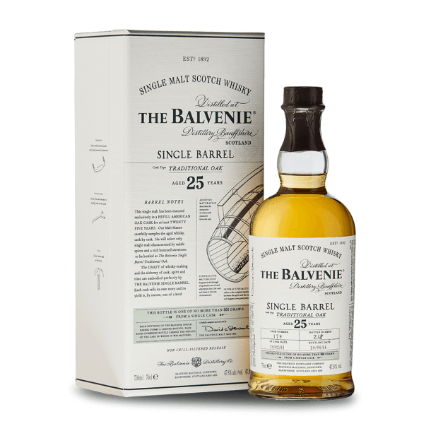 The Balvenie 25 ans Single Barrel Traditional Oak 47,8%