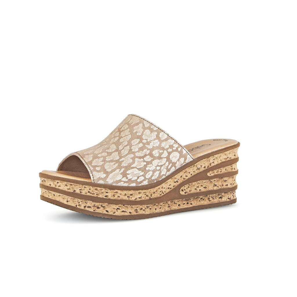 Gabor fashion Pantolette braun