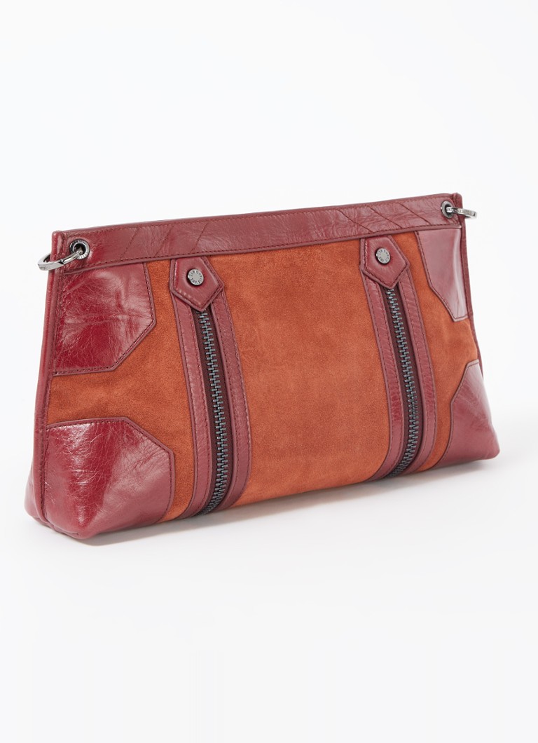 Zadig&Voltaire Sunny Moody leather crossbody bag with suede details