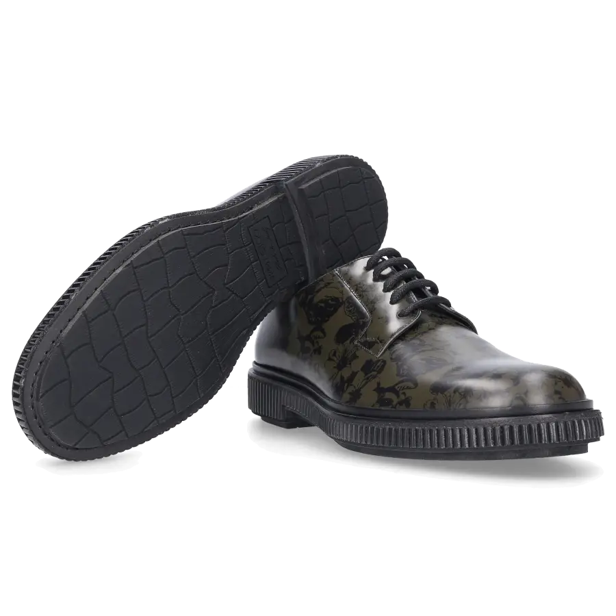 Jimmy Choo - Businessschuhe Derby KEV Kalbsleder - grün
