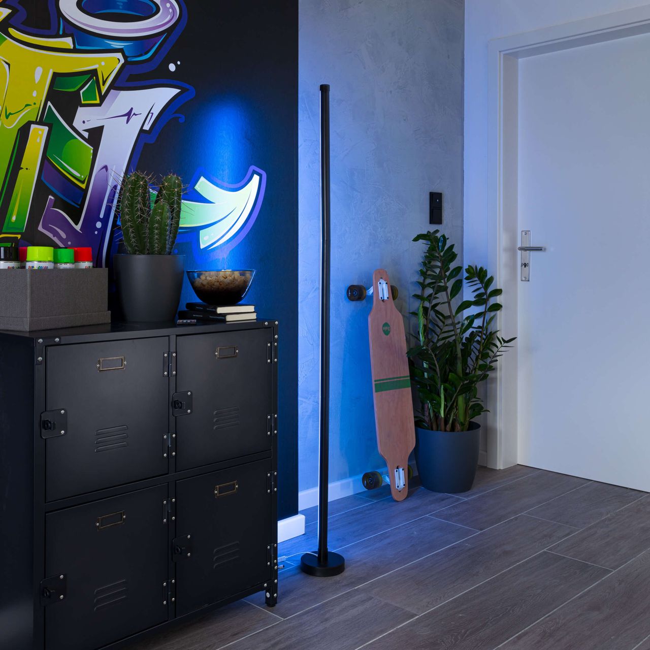 Näve Leuchten LED-Digital-Dekostehleuchte 