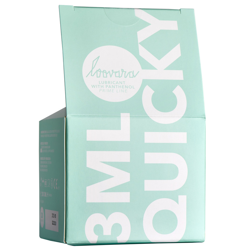 loovara 3ML Quicky - Sachets lubrifiants au Panthénol gel lubrifiant