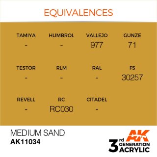 AK Medium Sand (17 ml)