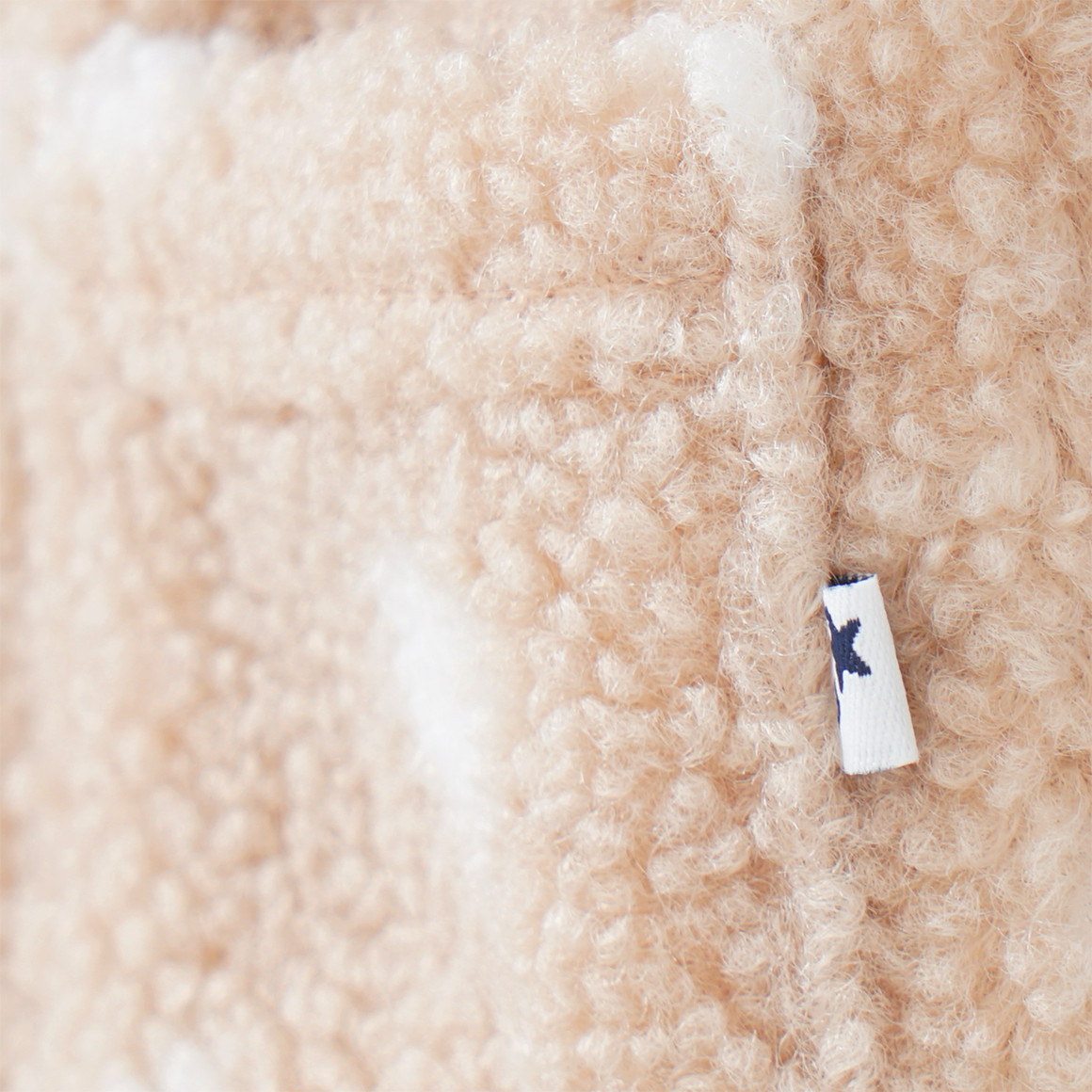 Baby Kuscheljacke aus Teddyplüsch