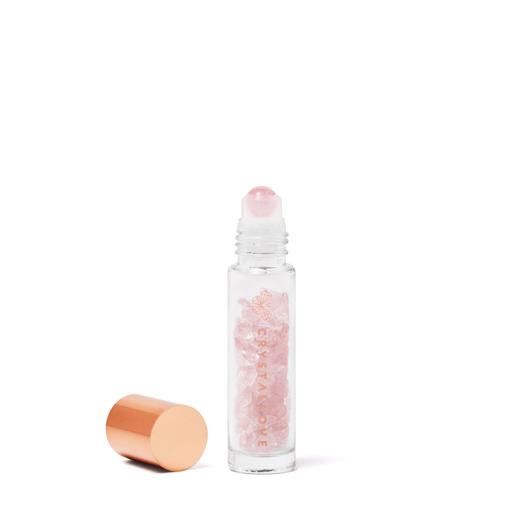 crystallove CRYSTALLOVE Rose quartz oil bottle 10ml