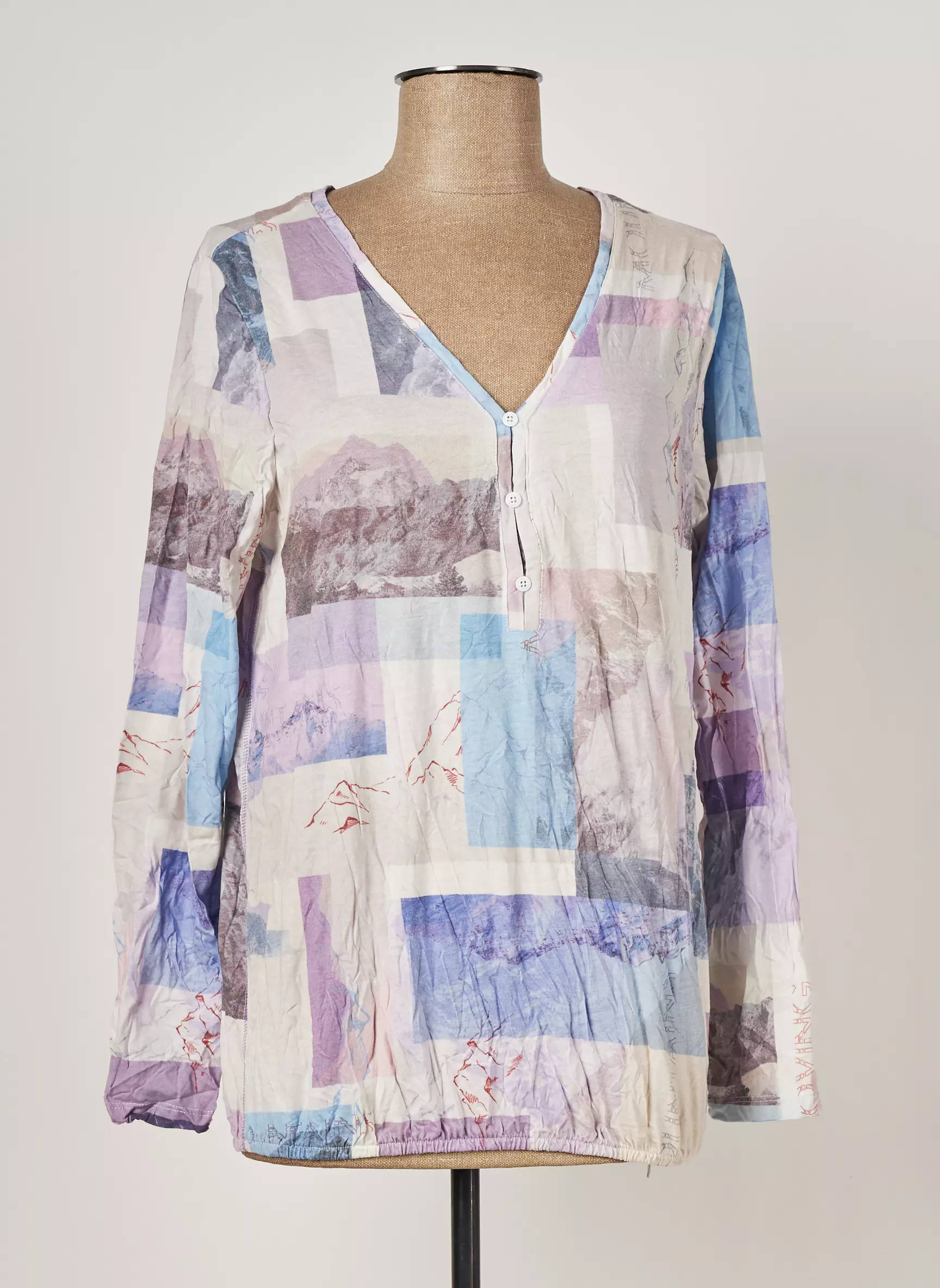 Cecil Tshirts Femme couleur bleu