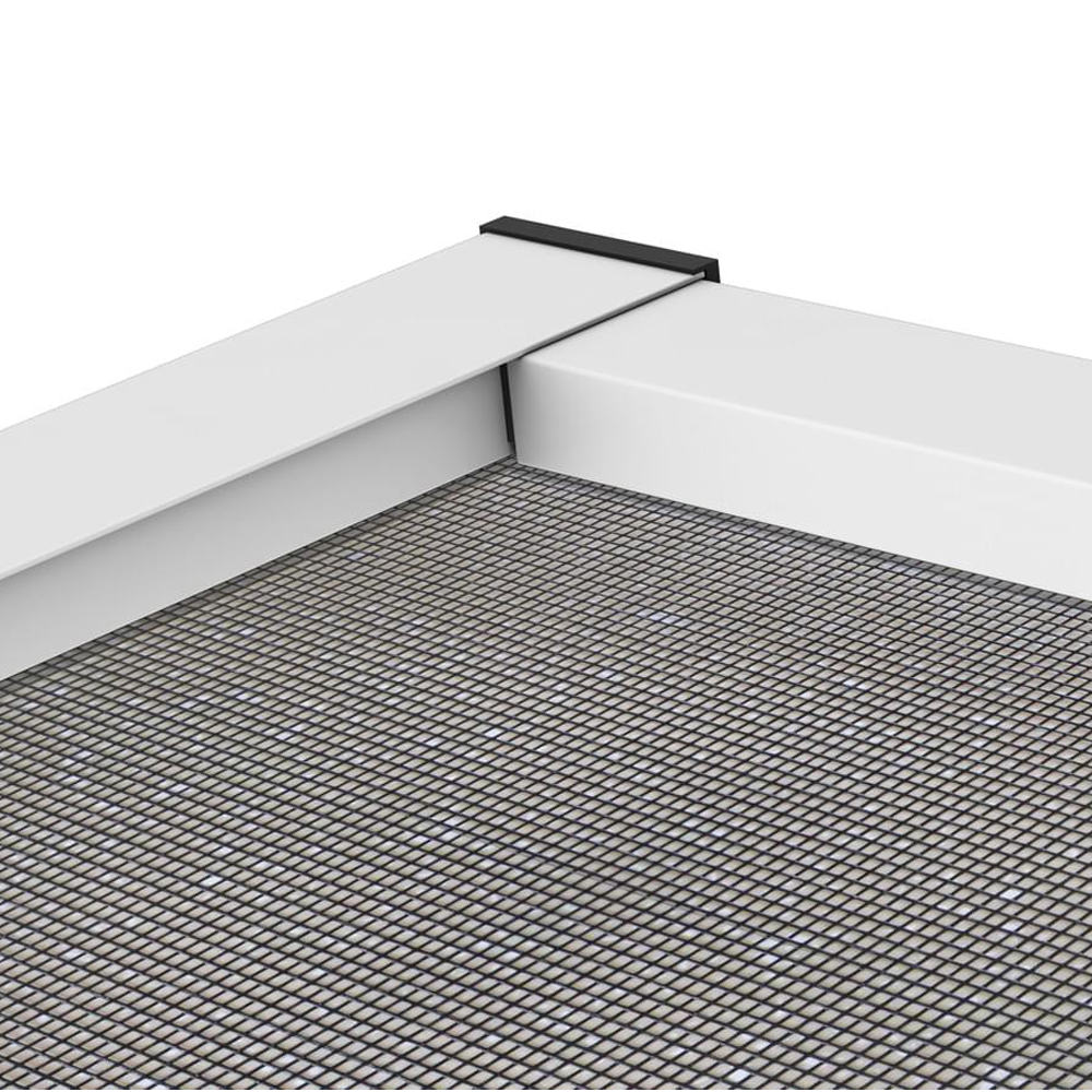 Hecht Aluminium Fliegengitter Türbausatz SLIMPLUS, 100x210cm braun