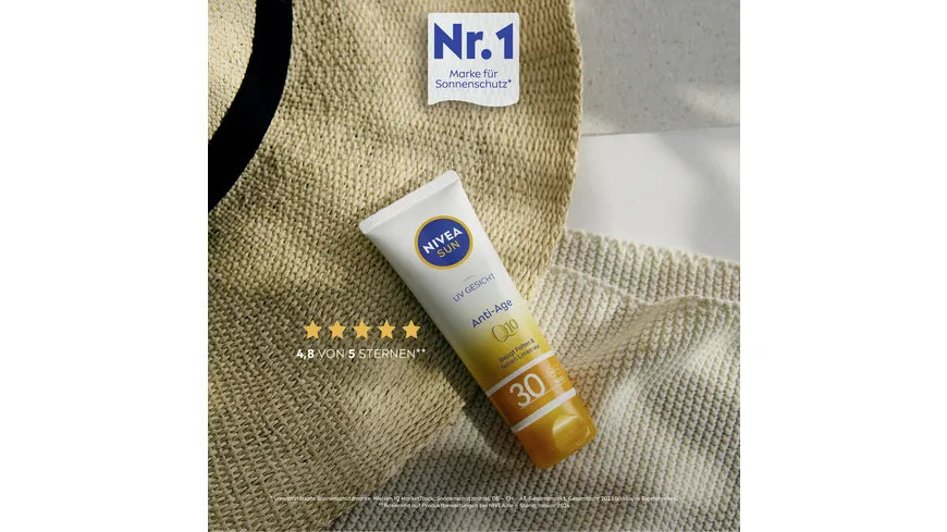 NIVEA SUN Anti-Age UV Sonnenschutz Q10 LF30 50 ml