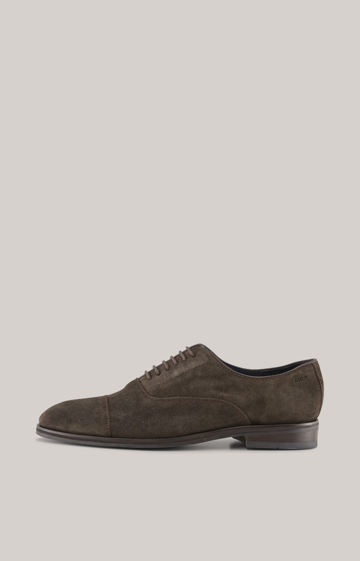 Schnürschuh Velluto Kleitos in Dunkelbraun