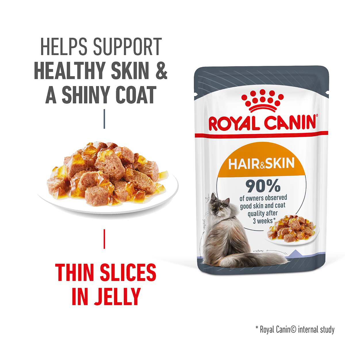 Royal Canin FCN Hair & Skin Jelly günstig kaufen