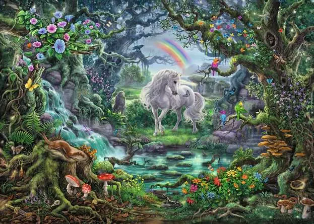 Puzzle 759 Teile - Einhorn