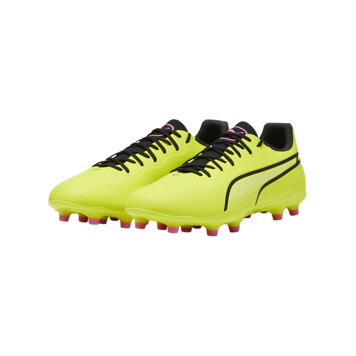 PUMA KING Pro FG/AG Gelb Schwarz Pink F05