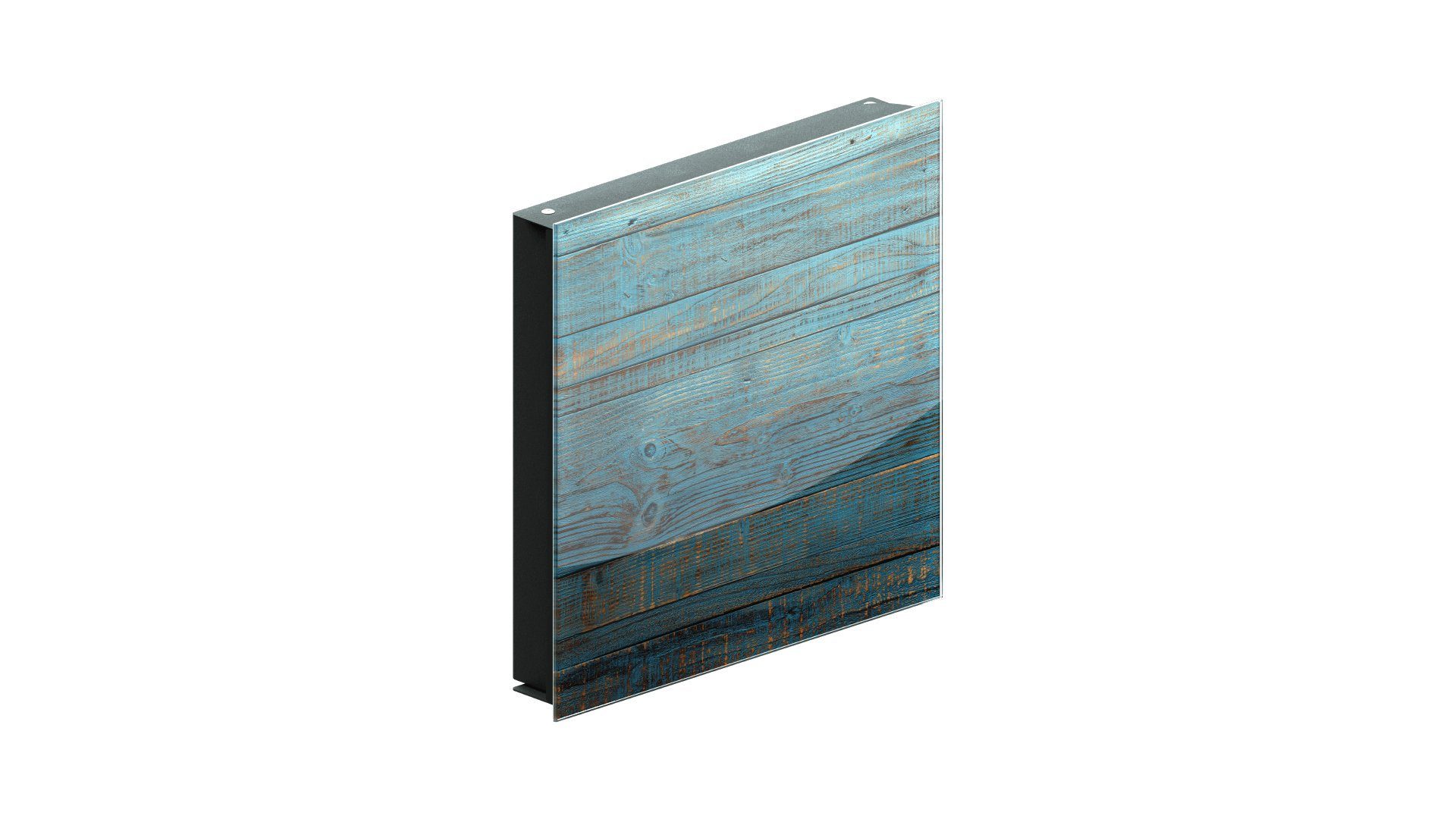 ALLboards Schlüsselkasten Schlüsselkasten Schlüsselbox Magnettafel 30x30x4,7cm 50 Haken