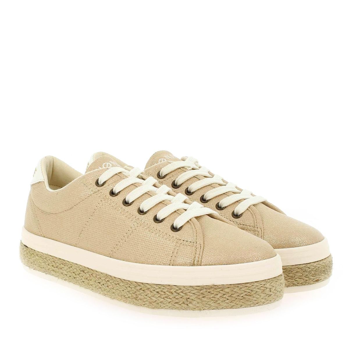 No Name  MALIBU SNEAKER IRUN - Doré