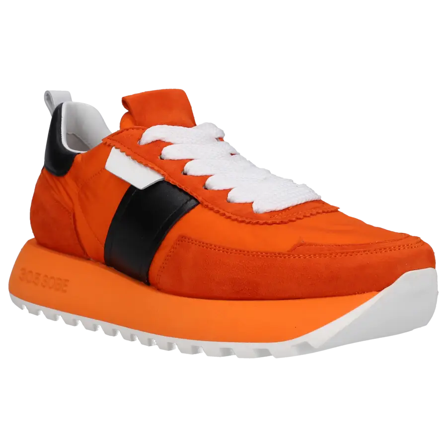 305 SOBE - Sneaker low BUCKET Veloursleder - orange