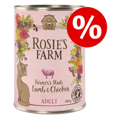 Rosie's Farm Adult 18 x 400 g zum Sonderpreis!